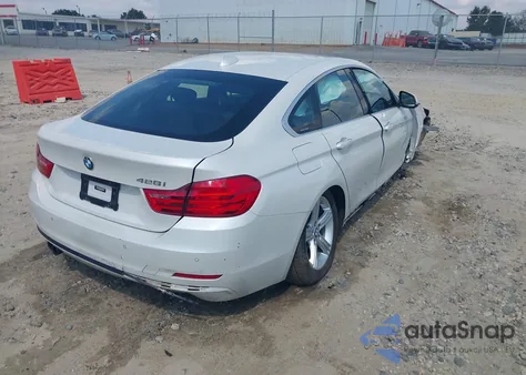 2016 BMW 428I Gran Coupe from USA, damaged, VIN WBA4A9C57GG507471